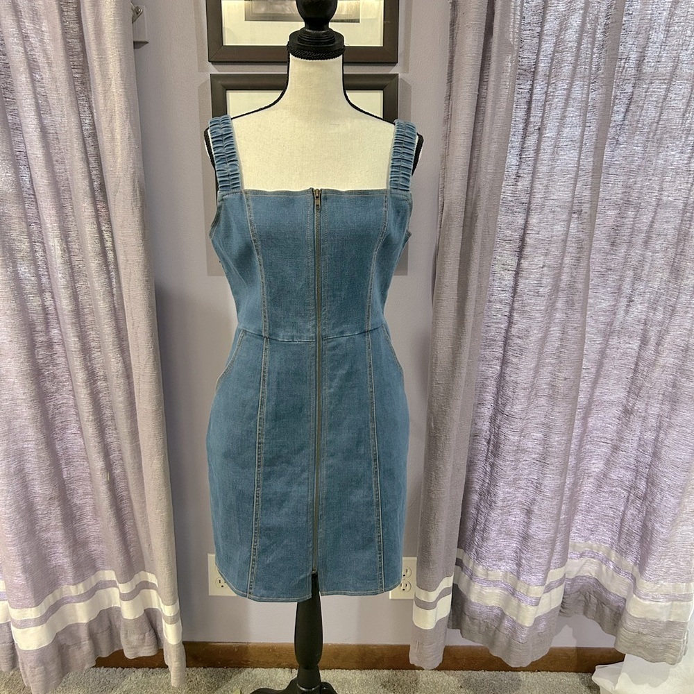 Emory Park Denim Mini Dress
